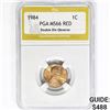 Image 1 : 1984 Wheat Cent PGA MS66 RED DDO