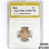Image 1 : 1868 Indian Head Cent PGA PR66 CAMEO RD Rotated Re