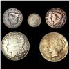 Image 1 : (5) Varied US Coinage (1816, 1818, 1829, 1921-S, 1