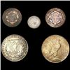 Image 2 : (5) Varied US Coinage (1816, 1818, 1829, 1921-S, 1