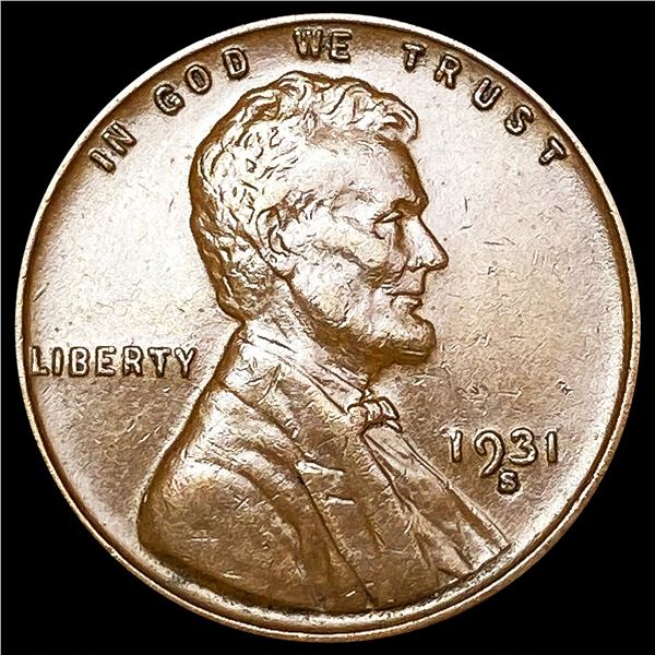1931-S Wheat Cent UNCIRCULATED