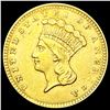Image 1 : 1856 Rare Gold Dollar HIGH GRADE
