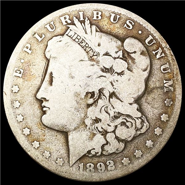 1892-CC Morgan Silver Dollar NICELY CIRCULATED