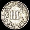 Image 2 : 1851 Silver Three Cent HIGH GRADE