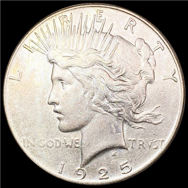1925-S Silver Peace Dollar CLOSELY UNCIRCULATED