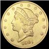 Image 1 : 1901 $20 Gold Double Eagle CLOSELY UNCIRCULATED