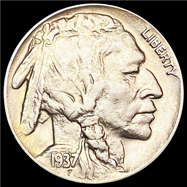 1937-D 3-Leg Buffalo Nickel LIGHTLY CIRCULATED