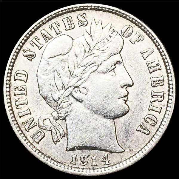 1914-D Barber Dime UNCIRCULATED