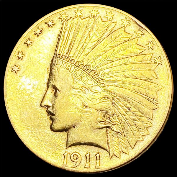 1911 $10 Gold Eagle CLOSELY UNCIRCULATED