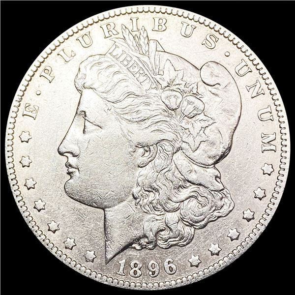 1896-O Morgan Silver Dollar NEARLY UNCIRCULATED