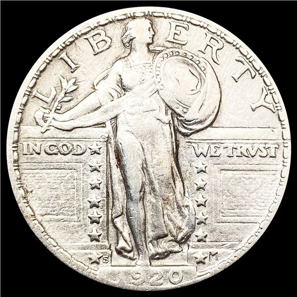 1920-S Standing Liberty Quarter NEARLY UNCIRCULATE