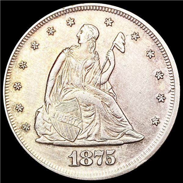 1875 Twenty Cent Piece CLOSELY UNCIRCULATED