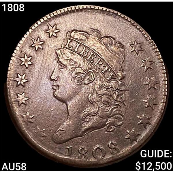 1808 Classic Head Cent CLOSELY UNCIRCULATED