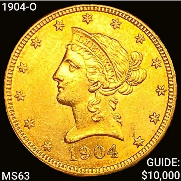 1904-O $10 Gold Eagle UNCIRCULATED