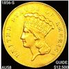 Image 1 : 1856-S $3 Gold Piece CLOSELY UNCIRCULATED