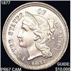 Image 1 : 1877 Nickel Three Cent SUPERB GEM PROOF CAM