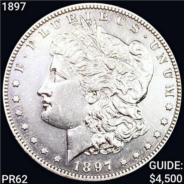 1897 1897 Morgan Silver Dollar CHOICE PROOF UNCIRC