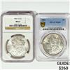 Image 1 : 1882-1901 SET (2) Morgan Silver Dollars PCGS,NGC M