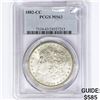 Image 1 : 1882-CC Morgan Silver Dollar PCGS MS63