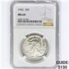 Image 1 : 1942 Walking Liberty Half Dollar NGC MS64