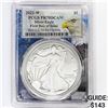 Image 1 : 2022-W ASE PCGS PR70 DCAM, 1st Day