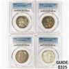 Image 1 : 1958 Set (4) Franklin Half Dollar PCGS MS65