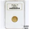 Image 1 : 1908 10K .13oz gold DMK NGC MS65