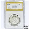 Image 1 : 1936 Bridgeport Half Dollar PGA MS64