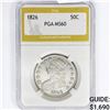 Image 1 : 1826 Capped Bust Half Dollar PGA MS60