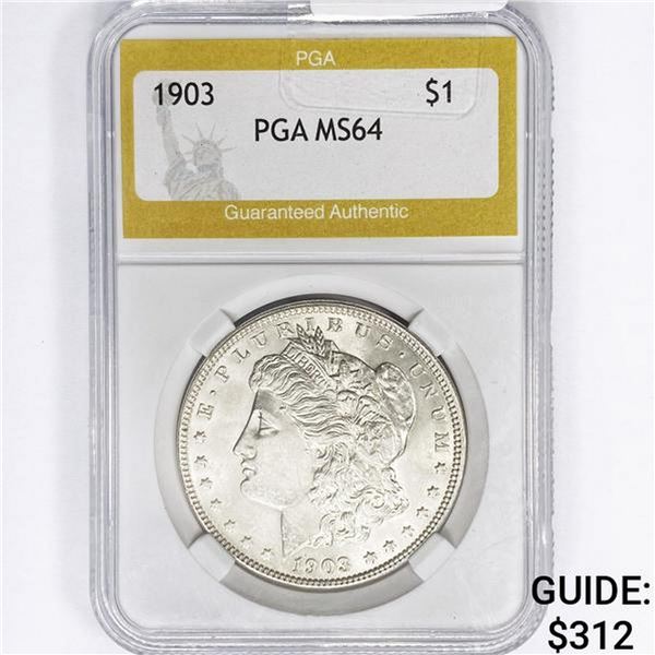 1903 Morgan Silver Dollar PGA MS64