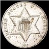 Image 1 : 1861 Silver Three Cent UNCIRCULATED