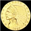 Image 1 : 1927 $2.50 Gold Quarter Eagle UNCIRCULATED