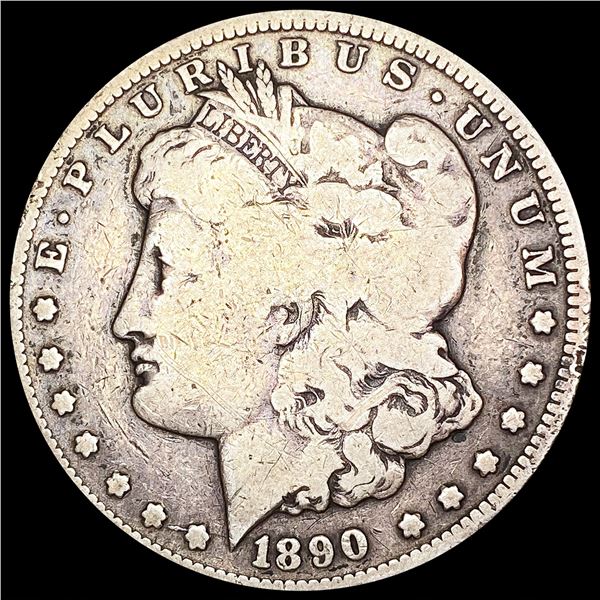 1890-CC Morgan Silver Dollar NICELY CIRCULATED