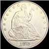 Image 1 : 1872 Seated Liberty Half Dollar CLOSELY UNCIRCULAT