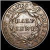 Image 2 : 1834 Classic Head Half Cent CLOSELY UNCIRCULATED
