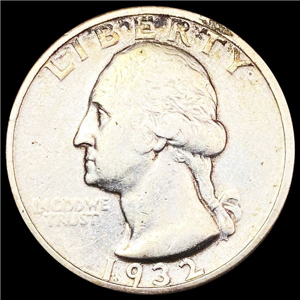 1932-S Washington Silver Quarter NEARLY UNCIRCULAT