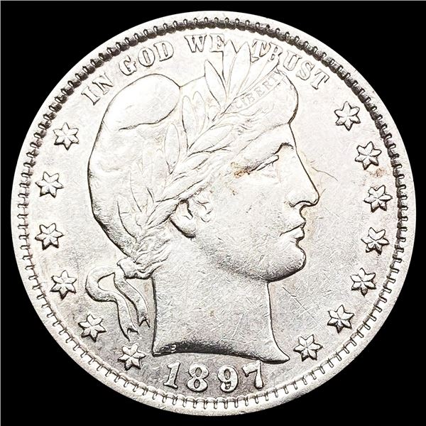 1897 Barber Quarter UNCIRCULATED