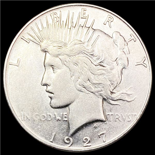 1927-S Silver Peace Dollar NEARLY UNCIRCULATED