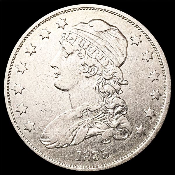 1835 Capped Bust Quarter NEARLY UNCIRCULATED