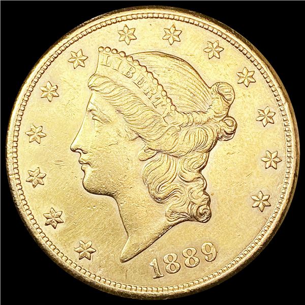 1889-S $20 Gold Double Eagle UNCIRCULATED