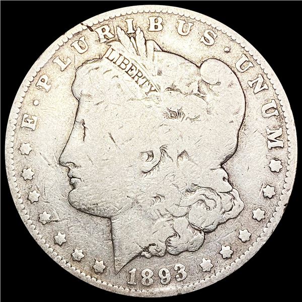 1893 Morgan Silver Dollar NICELY CIRCULATED