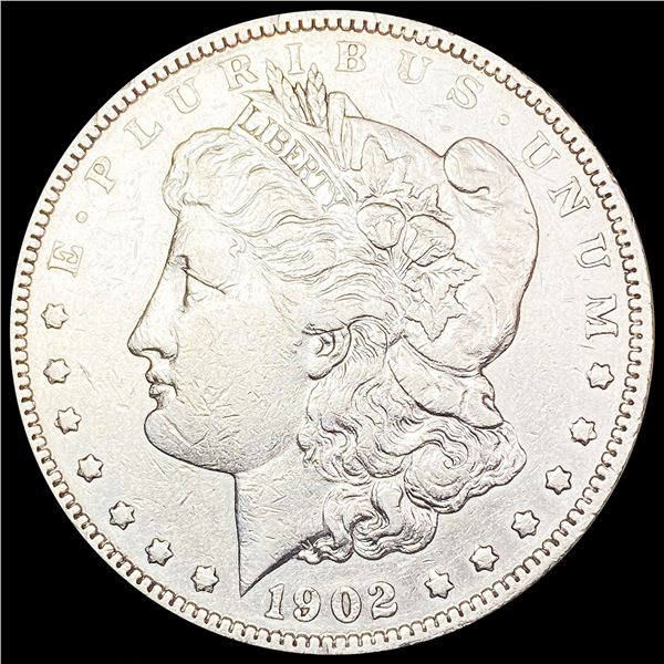 1902 Morgan Silver Dollar NEARLY UNCIRCULATED