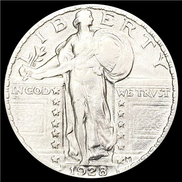 1928 Standing Liberty Quarter NEARLY UNCIRCULATED