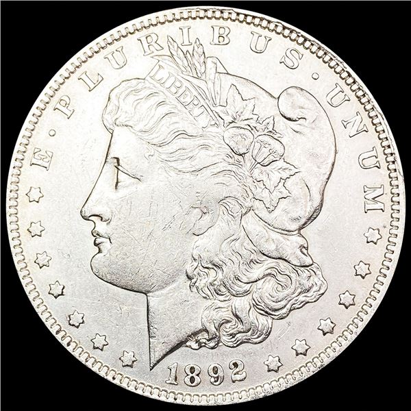 1892-O Morgan Silver Dollar NEARLY UNCIRCULATED