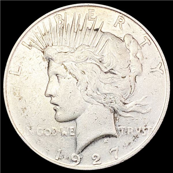 1927-D Silver Peace Dollar LIGHTLY CIRCULATED