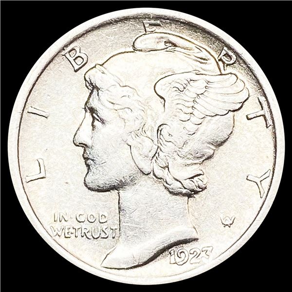 1923 Mercury Dime CLOSELY UNCIRCULATED