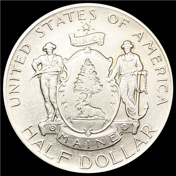 1920 Maine Half Dollar UNCIRCULATED
