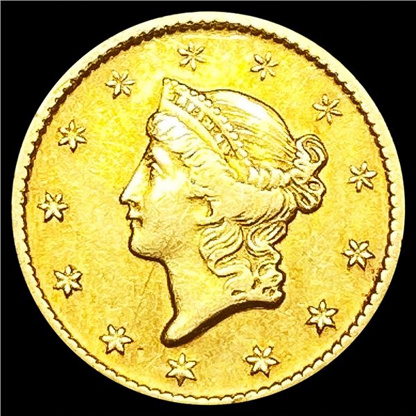 1849-O Rare Gold Dollar CLOSELY UNCIRCULATED