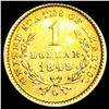 Image 2 : 1849-O Rare Gold Dollar CLOSELY UNCIRCULATED