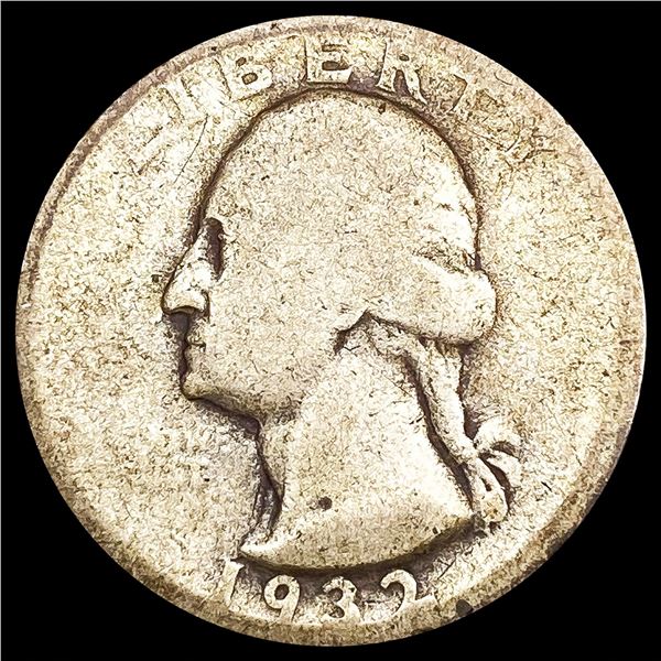 1932-S Washington Silver Quarter NICELY CIRCULATED